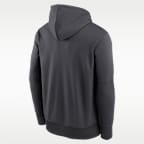 Sudadera con gorro sin cierre Nike Therma de la NFL para hombre Buffalo Bills