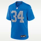 Alex Anzalone Detroit Lions Men's Nike NFL Game Football Jersey