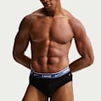 Kalsonger Nike Essential Cotton Stretch Dri-FIT för män (2-pack)
