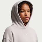 Nike Sportswear Studio Fleece oversized hoodie voor meisjes