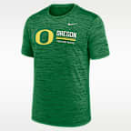 Playera universitaria Nike Dri-FIT para hombre Oregon Sideline Velocity