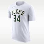 T-shirt NBA Nike Milwaukee Bucks para homem