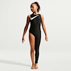 Nike Gymnastics "Jordan Chiles" Big Kids' Asymmetric Leotard