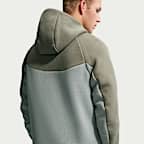 Chamarra Windrunner de tejido Fleece de cierre completo para hombre Nike Tech