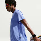 Playera de correr de manga corta Dri-FIT para hombre Nike Miler Breathe