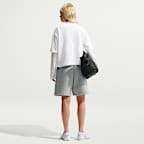 Nike Studio Fleece Medium Weight oversized damesshorts met hoge taille