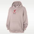 Sudadera con gorro sin cierre Nike de French Terry oversized para mujer Indiana Fever