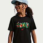 Playera para niños talla grande Nike Sportswear