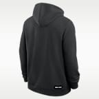 Sudadera con gorro sin cierre universitaria Nike Dri-FIT para hombre Duke Sideline