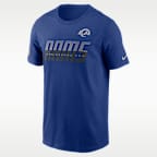 Los Angeles Rams Sideline Team Issue Men's Nike Dri-FIT NFL T-Shirt