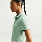 Nike Victory Women's Dri-FIT Short-Sleeve Cropped Golf Polo