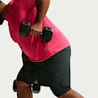 Shorts versátiles Dri-FIT de 18 cm 2 en 1 para hombre Nike Unlimited