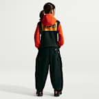 Sudadera con gorro de tejido Fleece de cierre completo para niños talla grande Nike Sportswear Club