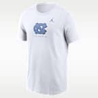 North Carolina Courtside Men's Jordan Brand Dri-FIT College T-Shirt