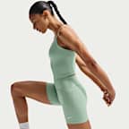 Nike One Mallas cortas de 13 cm y talle alto - Mujer