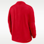 Georgia Sideline Men's Nike Dri-FIT College 1/2-Zip Top