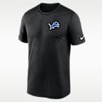 Detroit Lions Alt Legend Small Logo Men's Nike Dri-FIT NFL T-Shirt