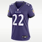 Derrick Henry Baltimore Ravens Women's Nike NFL Game Jersey
