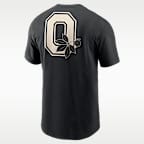 Playera universitaria Nike para hombre Ohio State 2-Hit
