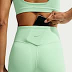 Leggings de tiro alto acampanados para mujer Nike Zenvy