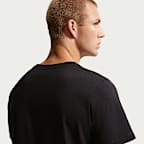 Canada Nike Fanwear Collection Men's Football Cotton Short-Sleeve T-Shirt