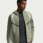 Nike Tech Men's Color-Block Full-Zip Fleece Windrunner Jacket