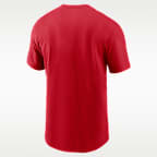 Playera de manga corta Nike de la MLB para hombre Boston Red Sox