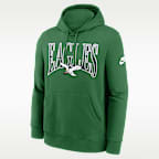 Philadelphia Eagles Rewind Club Men's Nike NFL Pullover Hoodie