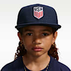 Gorra de futbol Nike para niños talla grande USA Pro