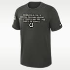 Indianapolis Colts Salute to Service Slub Men's Nike Dri-FIT NFL T-Shirt