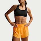 Shorts de correr Dri-FIT ADV de tiro medio de 8 cm con forro de ropa interior para mujer Nike AeroSwift