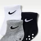 Nike Baby Core Swoosh Gripper Socks (3 Pairs)