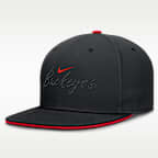 Ohio State Pro Men's Nike Dri-FIT College Fitted Hat
