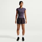 나이키 스위프트 여성 드라이 핏 미드라이즈 투인원 러닝 쇼츠