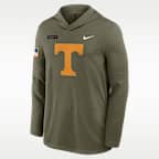 Tennessee 2025 Military Appreciation Men's Nike Dri-FIT College Long-Sleeve Hooded Top