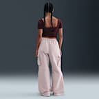 Pants cargo de tejido Woven de tiro medio oversized para mujer Nike Sportswear