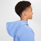 Sudadera con gorro sin cierre para niños talla grande Nike Sportswear Club Fleece