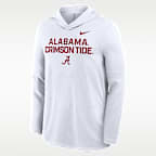 Alabama Sideline Men's Nike Dri-FIT College Long-Sleeve Hooded Top