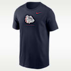 Playera universitaria Nike Dri-FIT para hombre Gonzaga Half-Court Basketball