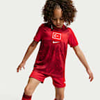 Tredelat fotbollsställ Nike Replica Turkiet 2026 för barn