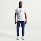 Joggers de fútbol Nike de French Terry para hombre Brazil Club