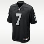 Geno Smith Las Vegas Raiders Men's Nike NFL Game Jersey