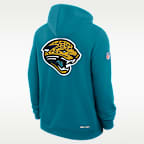 Jacksonville Jaguars Alt Standard Issue Men's Nike Dri-FIT NFL Pullover Hoodie
