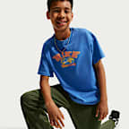 Playera para niños talla grande Nike Sportswear