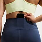 Leggings de tiro alto de 7/8 con bolsillos para mujer (talla grande) Nike One
