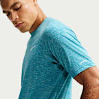 Playera de manga corta Dri-FIT UV para hombre Nike Swim Hydroguard Essential
