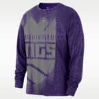 Sacramento Kings Essential Anthem Men's Long-Sleeve Basketball T-Shirt