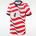 Tyler Adams USMNT 2026 Match Home Men's Nike Dri-FIT ADV Soccer Jersey