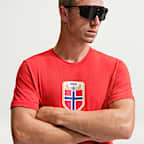 Norvégia Nike Soccer férfipóló