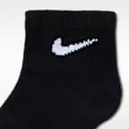 Nike Swoosh Baby Ankle Socks (6 Pairs)